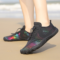 su xi xie mens shoes Wade beach diving swimming shoes anti-slip cut-proof dry wu zhi xie men amphibious drifting shoes