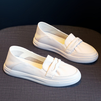 Nurse shoes womens soft-soled breathable not tired feet white shoes summer thin 2021 new pregnant women Doudou lefu single shoes