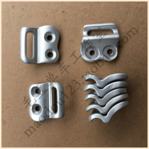 Road car straight-mounted front dial frame aluminum alloy silver tab lifting lug hanging tab transmission fixing tab
