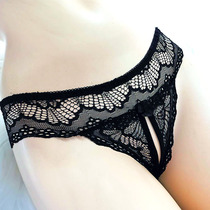 Spice Pants Underwear Lingerie Sexy Flirty-Free Lace Pants Can Insert Teasing Passion Seductive Fat MM Riot