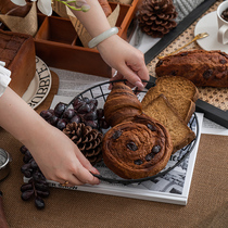 Simulation bread model fake food camping kitchen model room window decoration breakfast photography photo decoration props