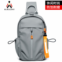 Chest Bag Mens Slanted Satchel Shoulder Backpack Boys Bag bag Fashion Multifunctional Inclined Cross Shoulder Bag Casual Chest Front Bag