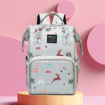 Mommy bag new fashion multi-function large capacity Mother and baby outgoing shoulder backpack portable waterproof mom bag