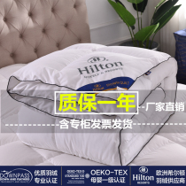 Hilton duvet winter quilt hotel quilt spring and autumn cotton thickened 6kg 8kg 10kg warm winter
