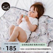 Nest Designs baby urine pad diapers wet washable newborn cotton clip waterproof breathable urine pad adult