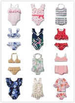 Ten years shop three crown Janie and Jack new girl swimsuit with split sunscreen bikini SPF50