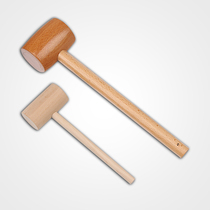  Wooden hammer Woodworking hammer Wooden hammer Small wooden hammer Solid wood handmade hammer Wooden handle mallet tool large wooden hammer