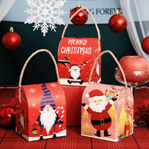 Flower Wei new Christmas Apple box creative backpack diagonal bag paper Christmas box