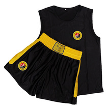 leiskon Sanda uniform adult boxing suit children martial arts competition uniform training suit Sanda pants