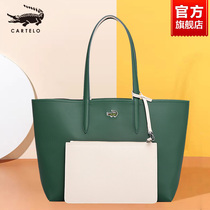 Crocodile bag female summer versatile large-capacity mother bag 2021 new shoulder Cross bag fashion high-quality tide