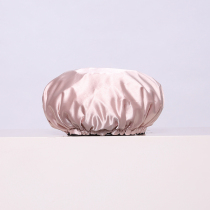 Shower cap female waterproof head cover bath cap kitchen oil smoke cap thick double layer hair mask special care Hood