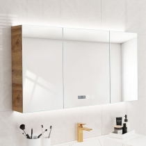 LED Smart bathroom mirror cabinet Wall Wall toilet toilet toilet bathroom mirror with shelf with light mirror box