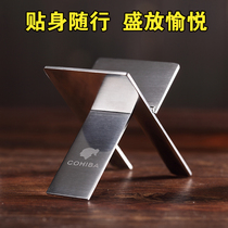 Cigar holder Krupp stainless steel cigar special holder portable foldable holder