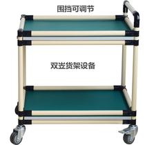 Anti-static material turnover truck lean tube adjustable enclosure cart dust-free workshop assembly line stick shelf cart
