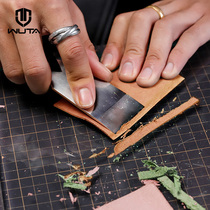 No other leather cutting knife Leather art thinning knife Leather handmade diy leather goods Ebony leather carver paring knife Cutting knife