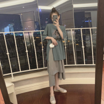 Summer egg French first love mature women goddess suit Yafeng eggsshop super long skirt ins Super fairy