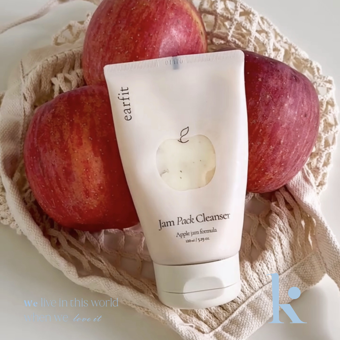 洗面奶韩国价格136元！Earfit苹果酱洁面真的越洗越白？_化妆品_淘宝美妆网