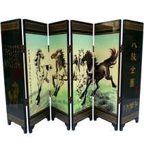 8 Jun Tu Imitation Ancient Screen Decoration Pendulum with Chinese Characteristics Handicraft to send Old Foreign Peking Opera Face Spectral Terracotta Warriors