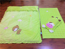 Murphy imported South Korean velvet children cartoon patch bear flying edge is * quilt cover * kindergarten can cover core