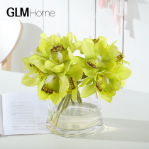 INS Nordic Small Fresh Silk Flowers Fake Flowers Emulated Flowers Jade Orchid Vase Decorations Hem Table Floral Furnishing