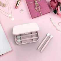 Multifunctional silicone makeup brush portable reusable cleaning mask brush antibacterial eye shadow brush lip brush set