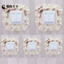 a switch patch protective sleeve simple and generous upmarket wall switch hole shielded decorative wall patch socket panel shielded
