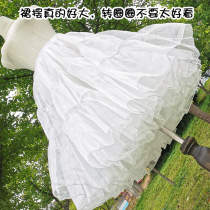 Lolita Japanese Soft Sister Cloud Lolita skirt supports long Pompeo daily violent lo skirt support boneless
