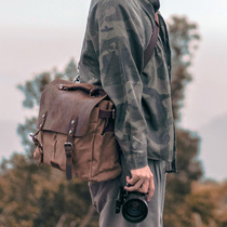 European and American retro texture men bag fashion slope bag SLLR bag business micro-canvas handbag