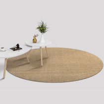 Round sword hemp carpet Living room Bedroom minimalist Grass woven linen cotton linen woven Nordic Oval Jute Weave Mat