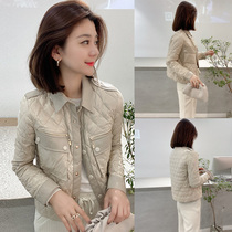 Short thin down jacket high-end European station winter wear 2021 New European women foreign style small man jacket