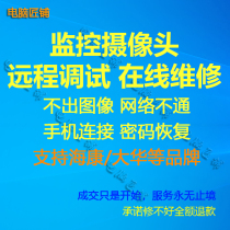 Surveillance camera IPC video recorder NVR remote debugging online installation maintenance Haikang Dahua no network Video