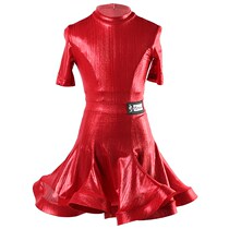 New new girls Latin dance dress childrens uniforms competition performance costumes girls childrens dance regulations hot