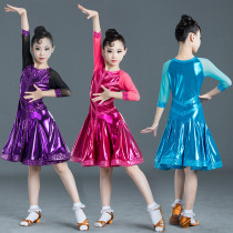 Latin dance costumes female children and girls professional performances dance skirts girls dancing