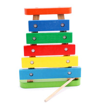 Clear goods ORF music teaching aids multicolored xylophone Rubber wood simple childrens knock knock piano 38