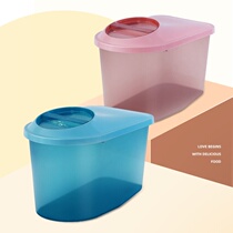 Dog food box Sealed storage bucket Cat food box Pet storage bucket Household moisture-proof storage bucket container