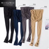 MORGOMON fall with high bounty abs stomping pants with stockings pantyhose Pants Socks BOTTOM PANTS LL0901