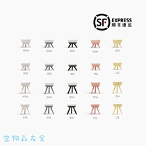 Spot jumbo# Korean inherent pet color color bowl rack combination set ins Wind