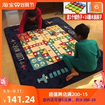 Childrens toy crawling mat game mat cloth flying chess carpet backgammon floor mat climbing mat foldable mat foldable