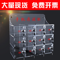 Mobile phone storage box with lock storage box Conference room Acrylic storage cabinet Unit factory storage cabinet Transparent student