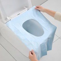 40 pieces of disposable toilet cushion women travel paste toilet maternity travel toilet toilet toilet toilet seat cushion paper