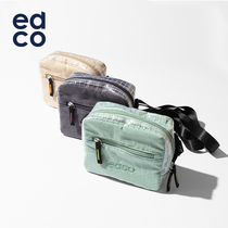 EDCO EDKE 2020 autumn and winter corduroy trend messenger bag male and female students wild fashion chest bag