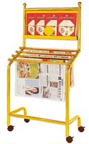Southern J-2 Book and Newspaper Rack Newspaper Rack Hotel Bank Book and Newspaper Display Rack
