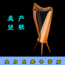 Harp dusty string American 26 string professional Sapelam Irish Celtic adult beginner