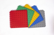 Basketball court suspended floor kindergarten outdoor playground non-slip plastic floor mat assembly sports floor