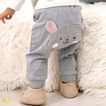 Baby Pants Spring Autumn Winter Plus Suede Thickening Season Baby Large PP Pants Male And Female Warm Hallen Fart Pants Winter Clothing