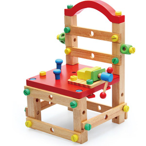 儿童多功能螺母组合拆装工作椅可拆卸拧螺丝男孩智力动手益智玩具