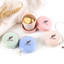 Outdoor travel mini water Cup mouthwash Cup pocket Cup portable wheat telescopic Cup creative foldable cup