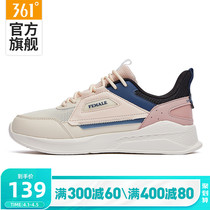 361 Women Shoes Sneakers 2022 Summer New 361 Degrees Tide Hitch Breathable Casual Shoes Women Light Shoes