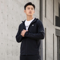  361 sports sweater jacket mens 2021 autumn new hooded cardigan sweater long-sleeved sports casual top