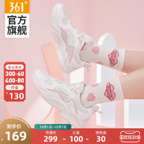 361 womens shoes sneakers 2021 autumn new casual shoes shoes mesh thick bottom father shoes girls tide